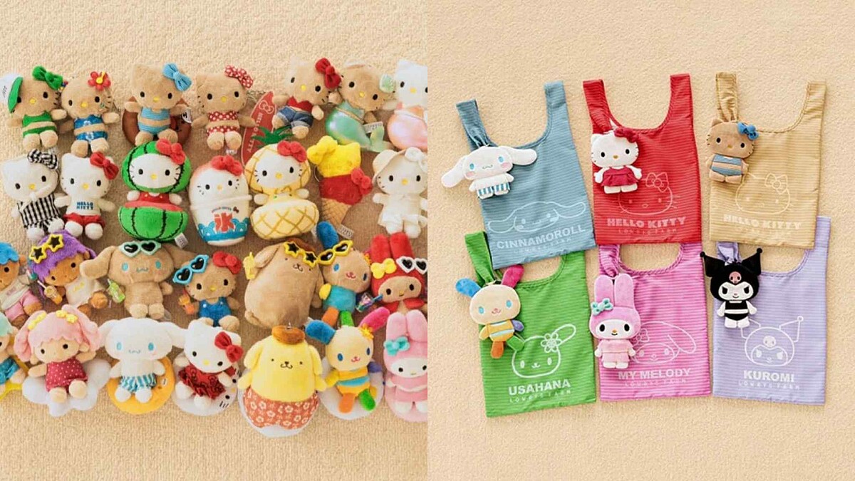 【Threads上紅什麼】LOWRYS FARM×三麗鷗夏日聯名登場！曬黑大耳狗、30款娃娃吊飾萌翻全網