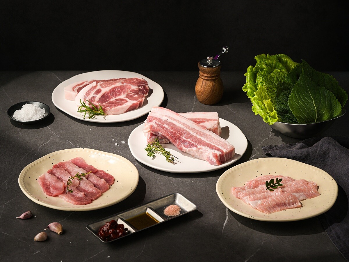 選用臺灣肉品品牌「究好豬」。