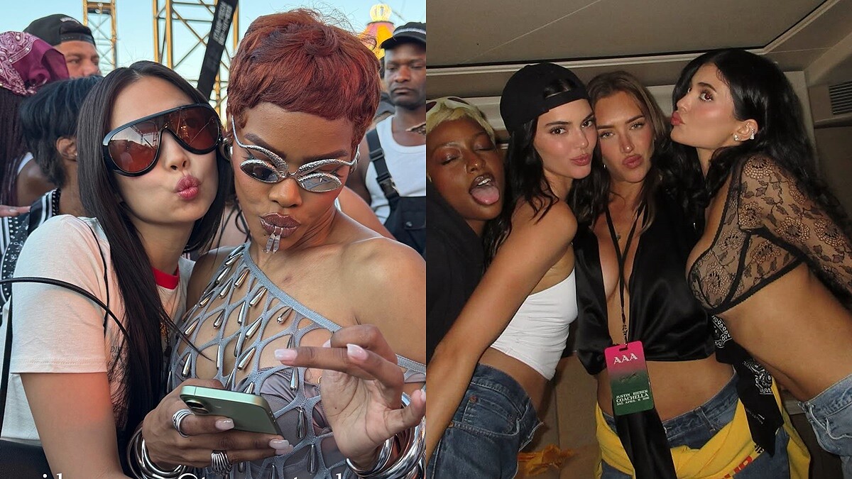 參加Coachella怎麼穿？從台下名人造型找靈感：Jennie夾腳拖上陣、純白不出錯、想耍辣就學她