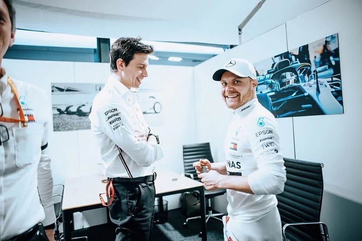 Valtteri Bottas 也是 Toto Wolff 在賓士車隊的最佳戰友。