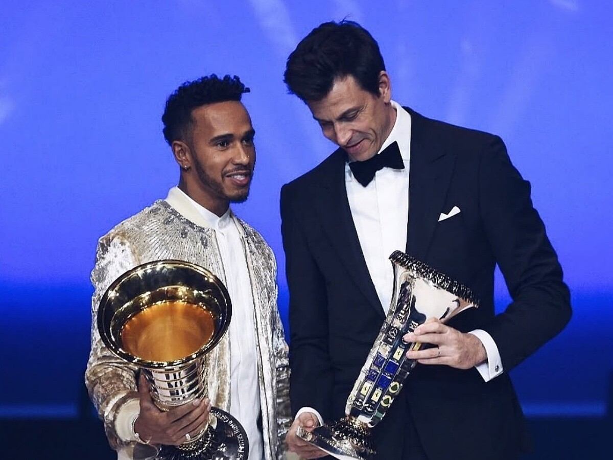 Toto Wolff 和 Lewis Hamilton ，是賓士王朝的兩大重要核心。