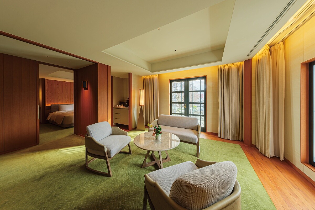 Yasaka Suite，位於主建築的保存區域內。