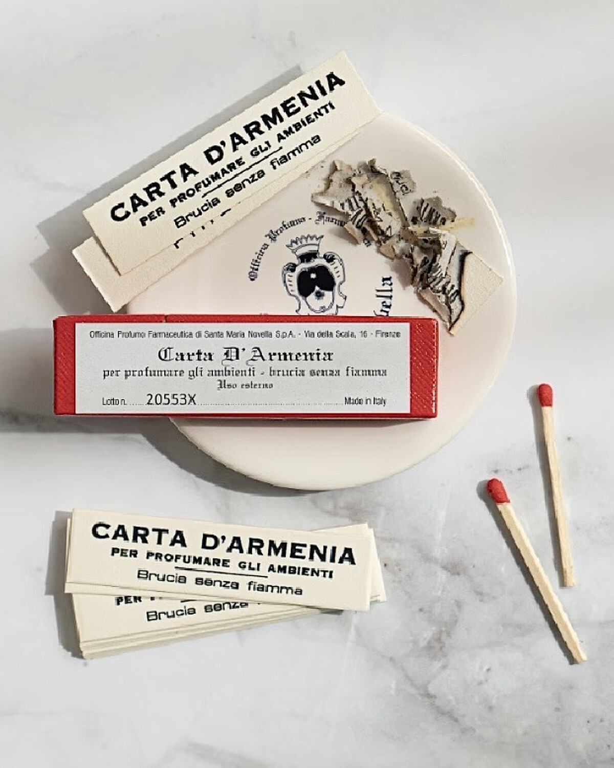 Santa Maria Novella Carta d&rsquo;Armenia 薰香紙