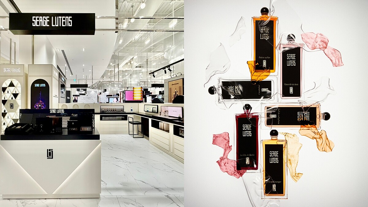 法國頂級沙龍香水Serge Lutens首櫃台中漢神洲際亮點+5款人氣香水推薦