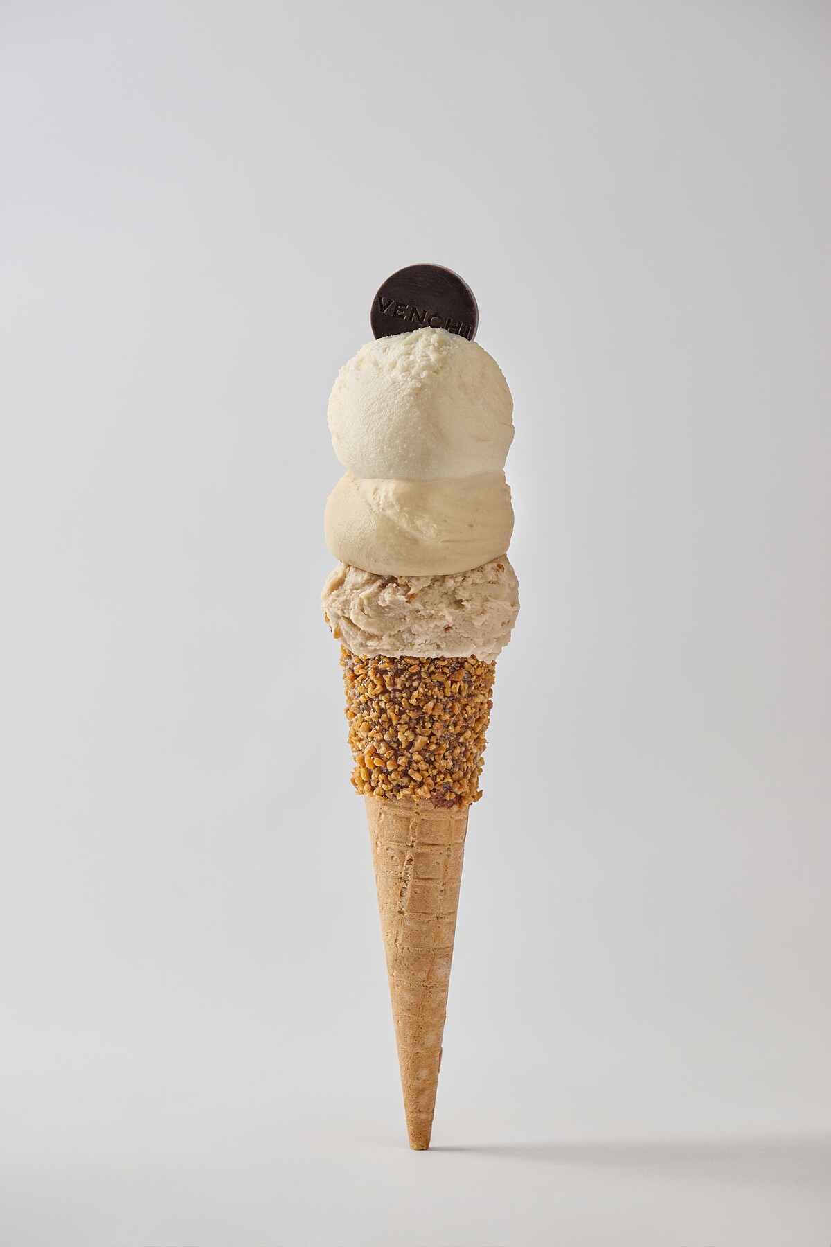 豆漿米漿榛果Gelato（圖片來源／Venchi提供）