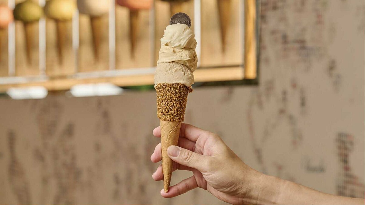 Venchi阜杭豆漿聯名了！推出期間限定豆漿米漿Gelato，還有隱藏版吃法