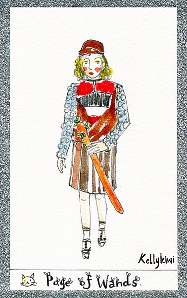 權杖侍者(逆位)