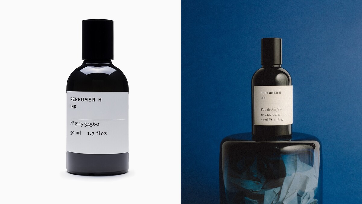 Perfumer H 墨水淡香精50ml NT$5,600 / 100ml補充瓶 NT$7,800 (含隨身瓶空瓶9ml*2)