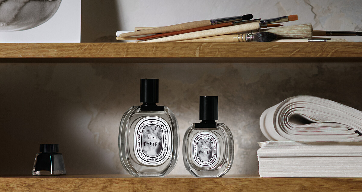 Diptyque 紙染之水淡香水50ml NT$4,300。；100ml NT$5,950。