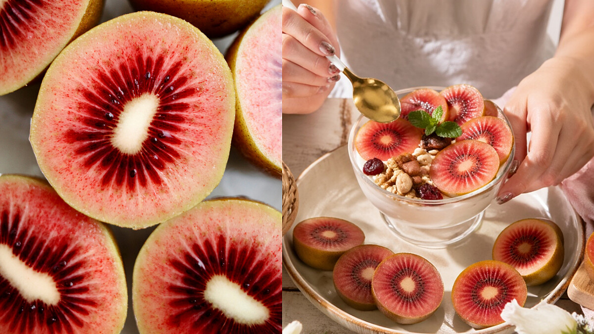 期間限定！「紅寶石奇異果」維生素C是綠奇異果2倍！2種營養加乘吃法學起來