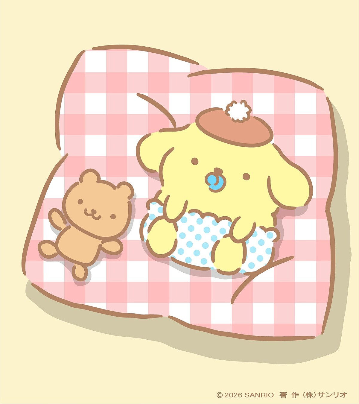 布丁狗（圖片來源／@purin_sanrio X）