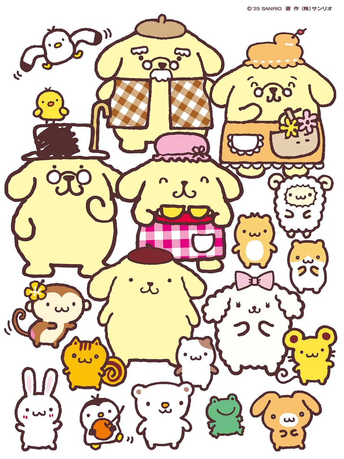 布丁狗（圖片來源／@purin_sanrio X） 