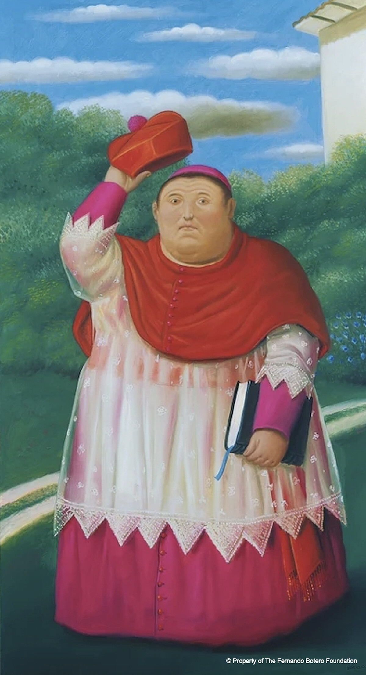 《主教》Fernando Botero, A Bishop, 2002