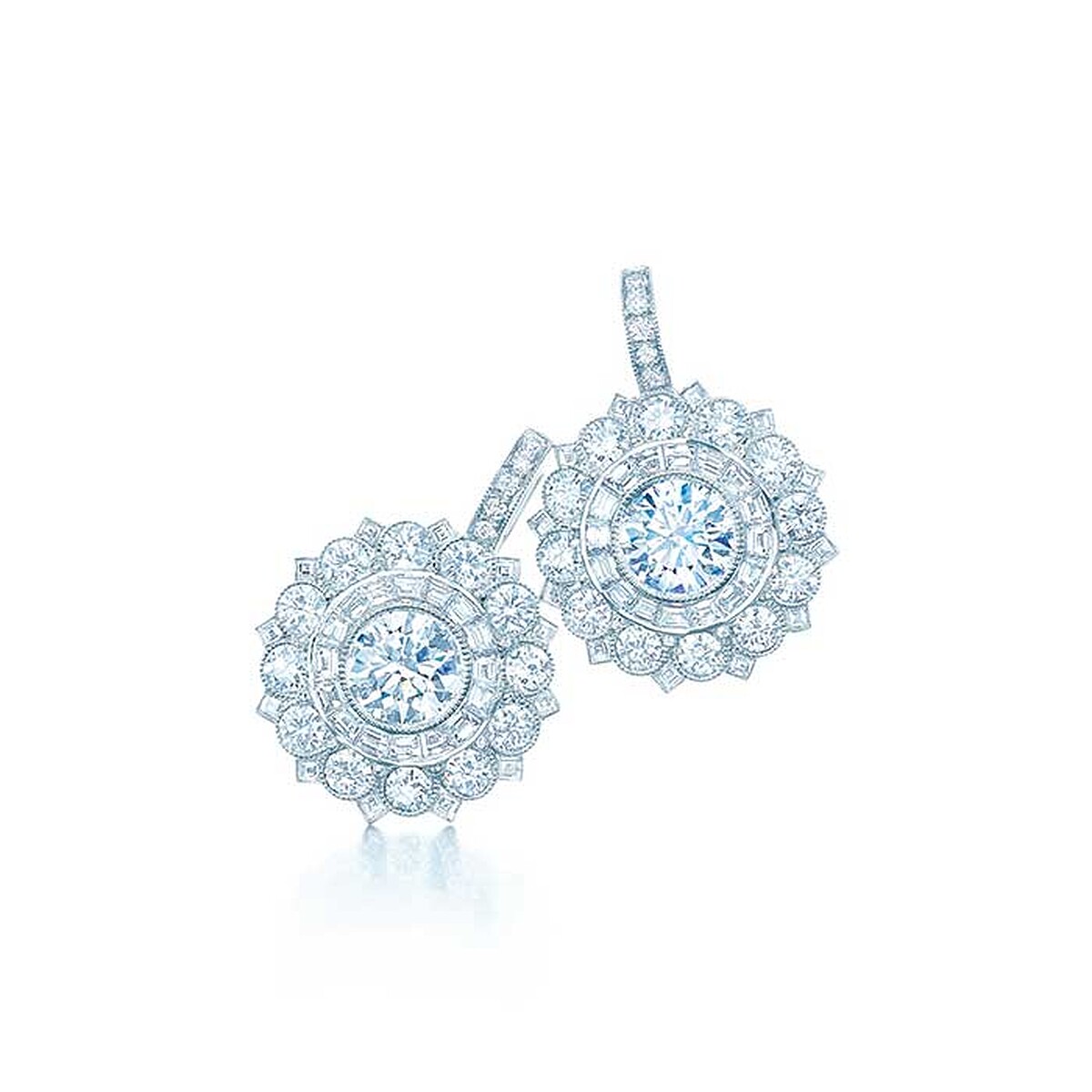 Tiffany Enchant 芙蓉鑽石耳環