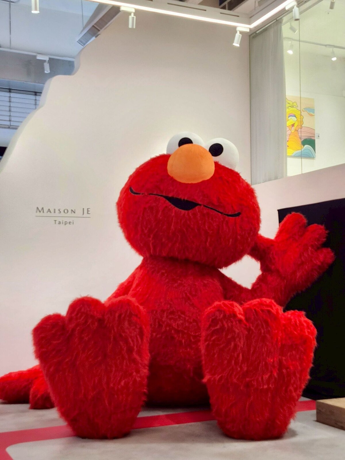 芝麻街展覽現場