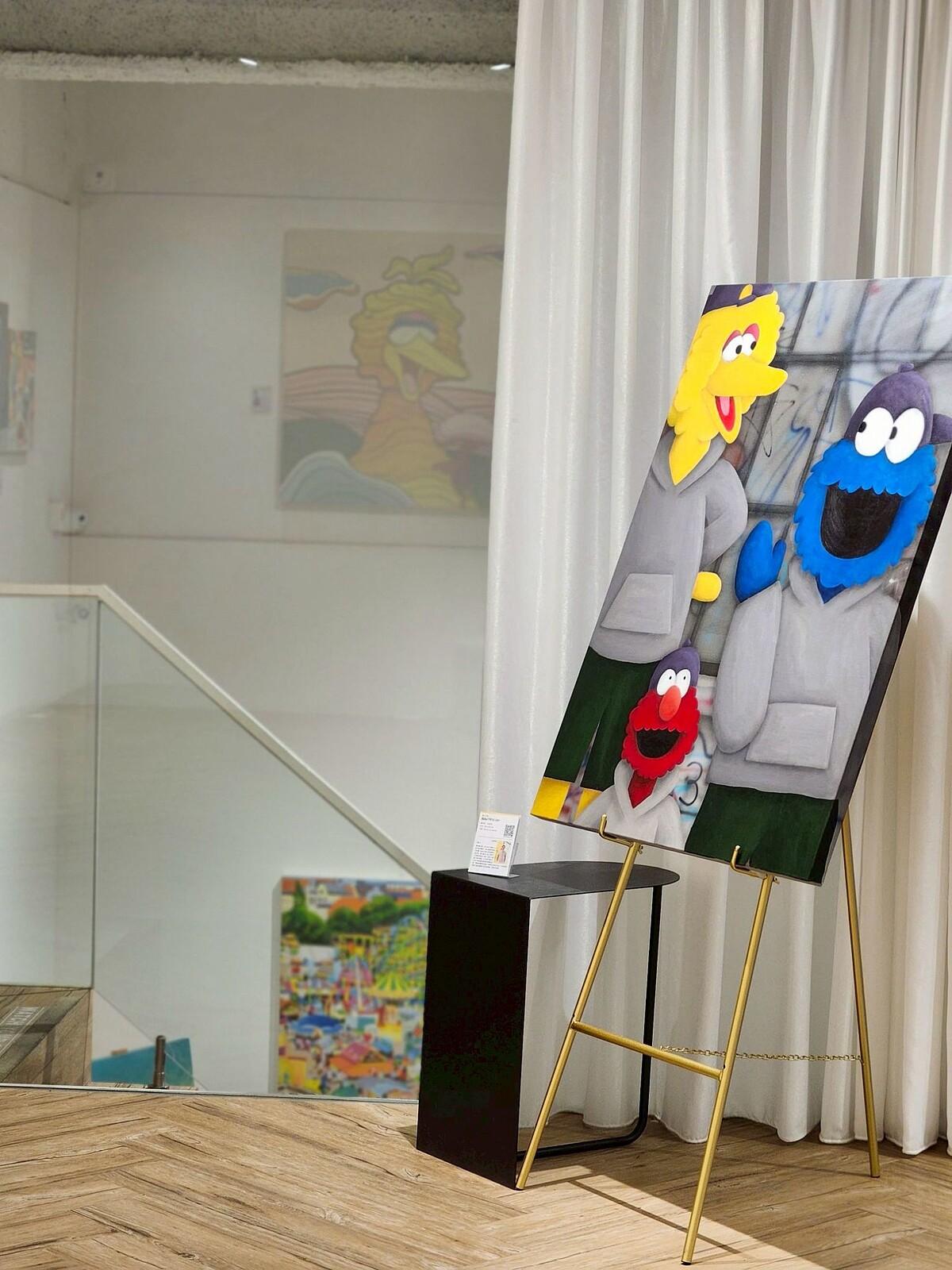 芝麻街展覽現場