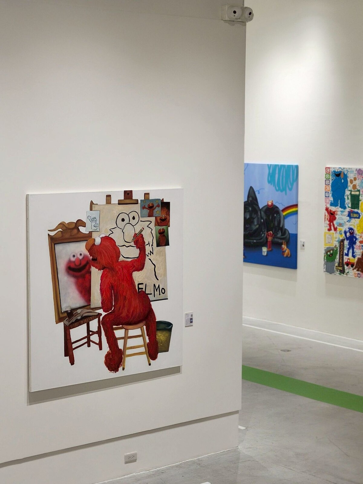 芝麻街展覽現場