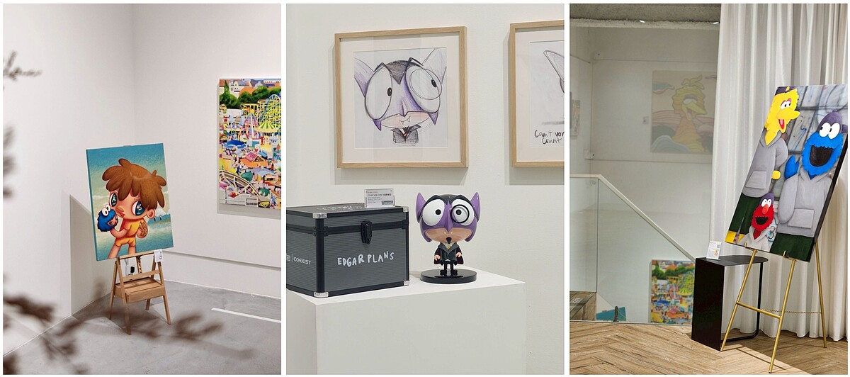 芝麻街展覽現場