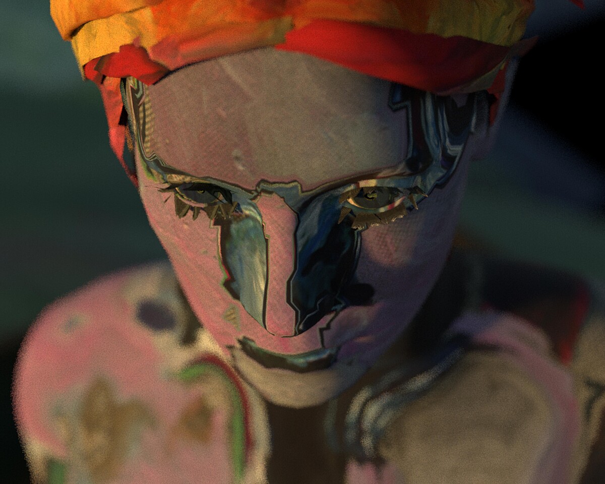 勞倫．莫法特，《內域二元》，2022，擴增實境_虛擬實境。&copy; Lauren Moffatt.