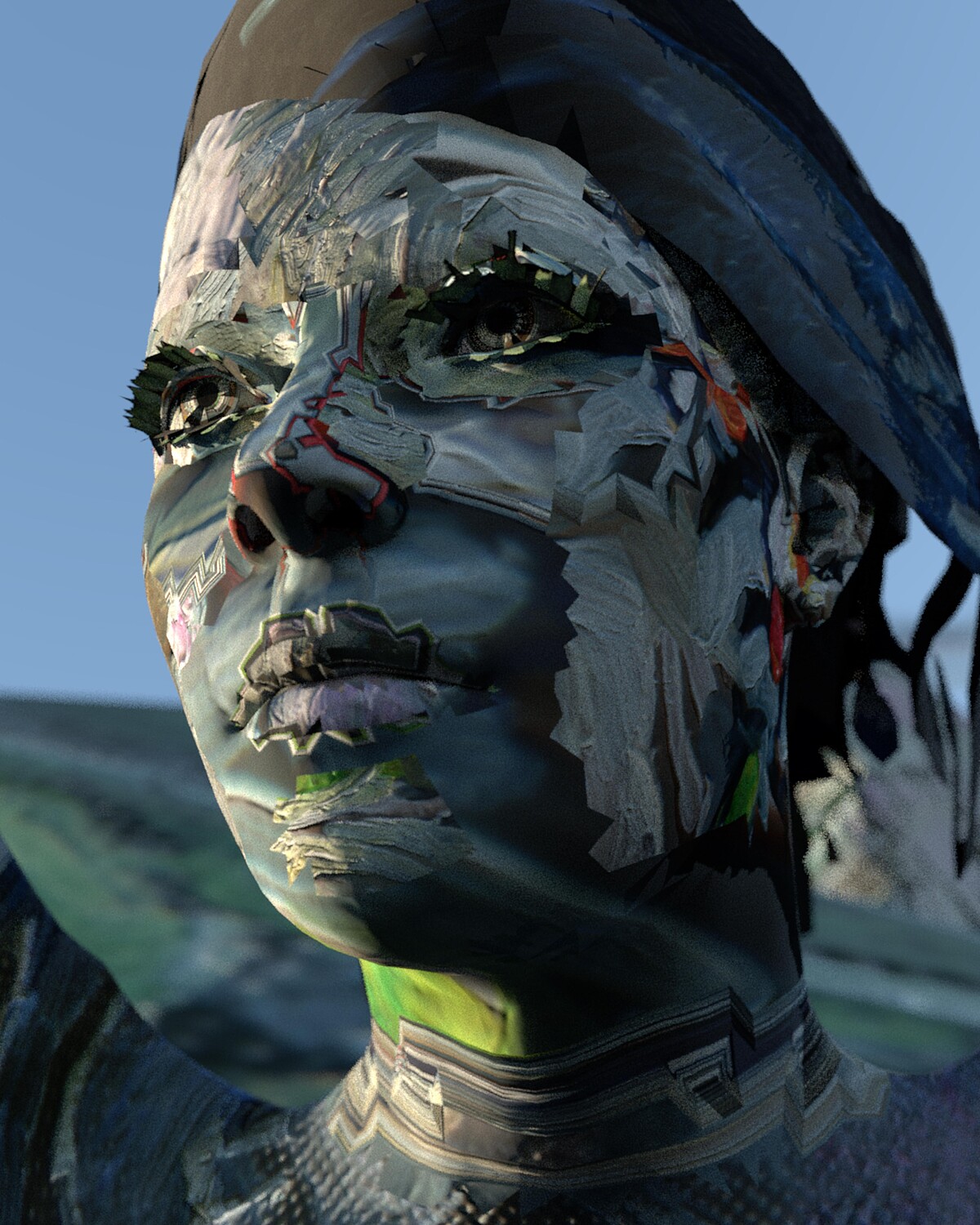 勞倫．莫法特，《內域二元》，2022，擴增實境_虛擬實境。&copy; Lauren Moffatt. (1)