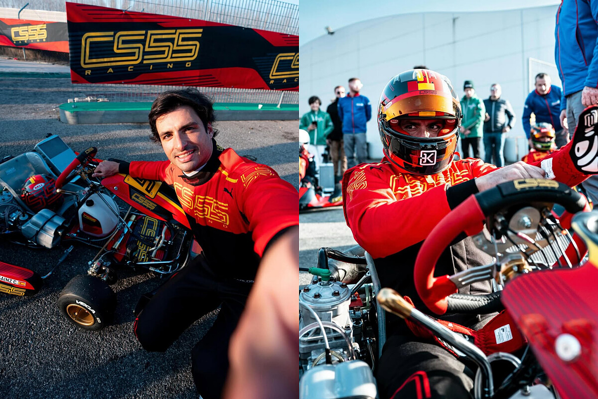就算成為 F1 賽車手的 Carlos Sainz Jr. 仍難以忘情卡丁車的魅力。