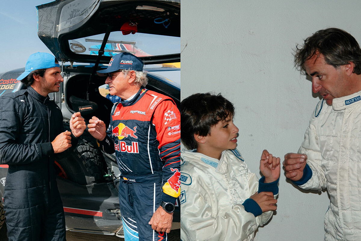 Carlos Sainz Jr. 從小堅持賽車，大卡洛斯從未強迫兒子走上賽車這條路。