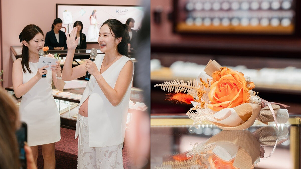 日本客製珠寶品牌K.UNO進軍台中！一日店長中川秀美同款「永恆戒」必收 客製珠寶限量花束浪漫爆棚