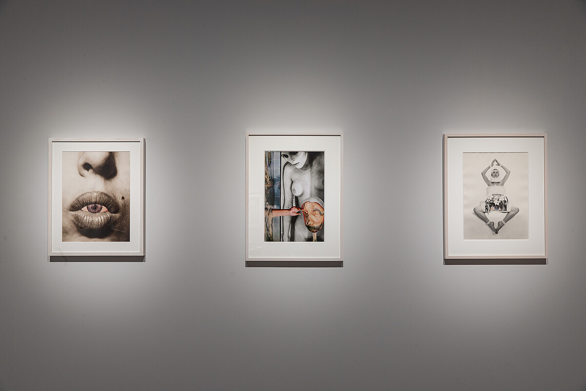 「超現實主義:對話中的世界」展場一隅,圖像由臺北市立美術館提供。