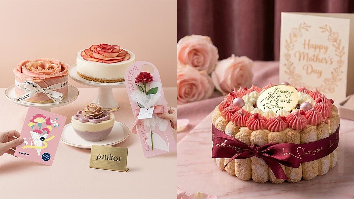 母親節蛋糕推薦！6款「職人花藝甜點」從花束蛋糕到玫瑰千層，最浪漫的驚喜提案