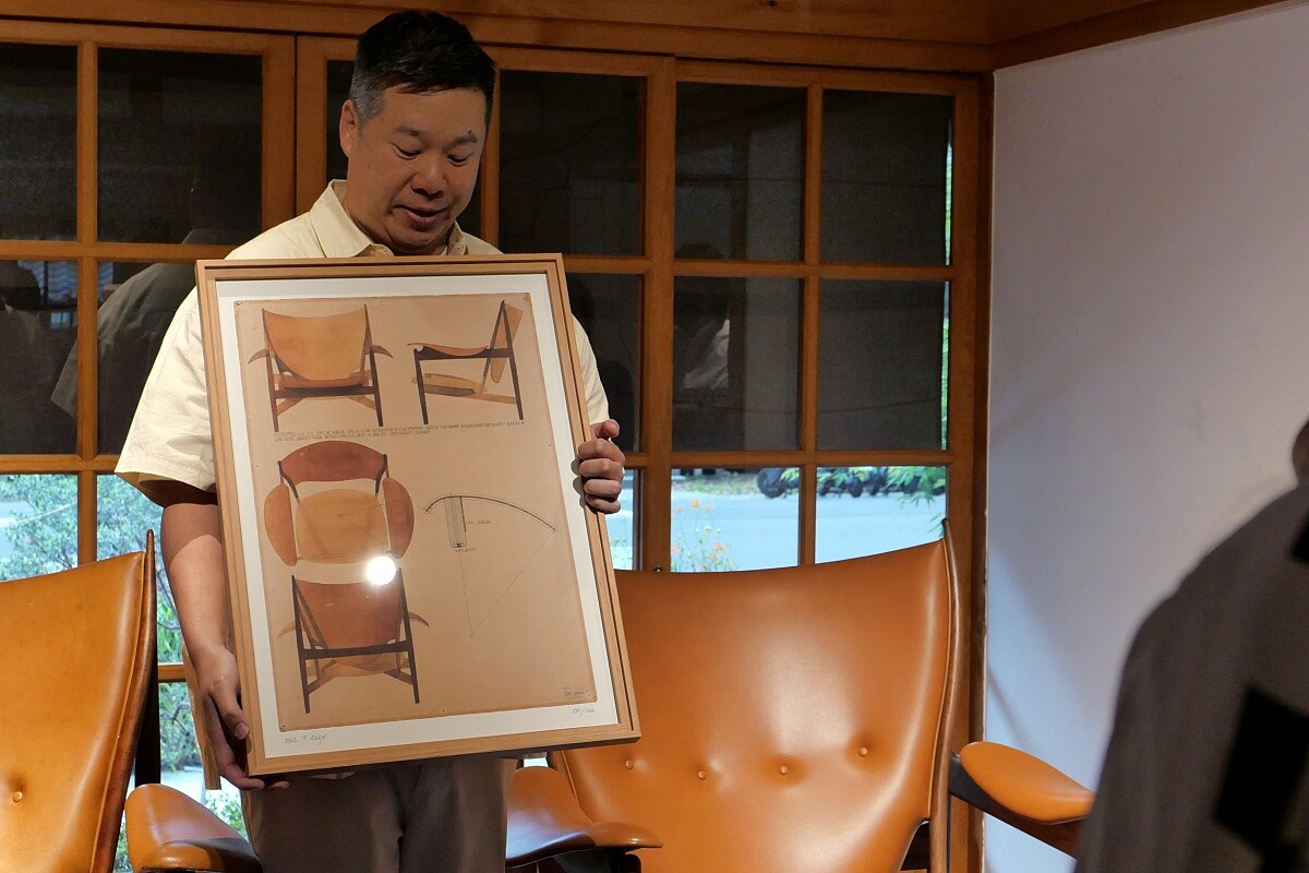 展覽背後最大的推手 Eric。