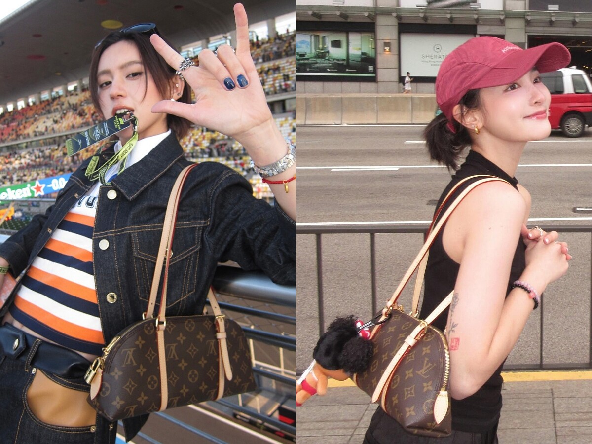 王淨、時尚博主碳酸都已搶先背上LV新款東西包。