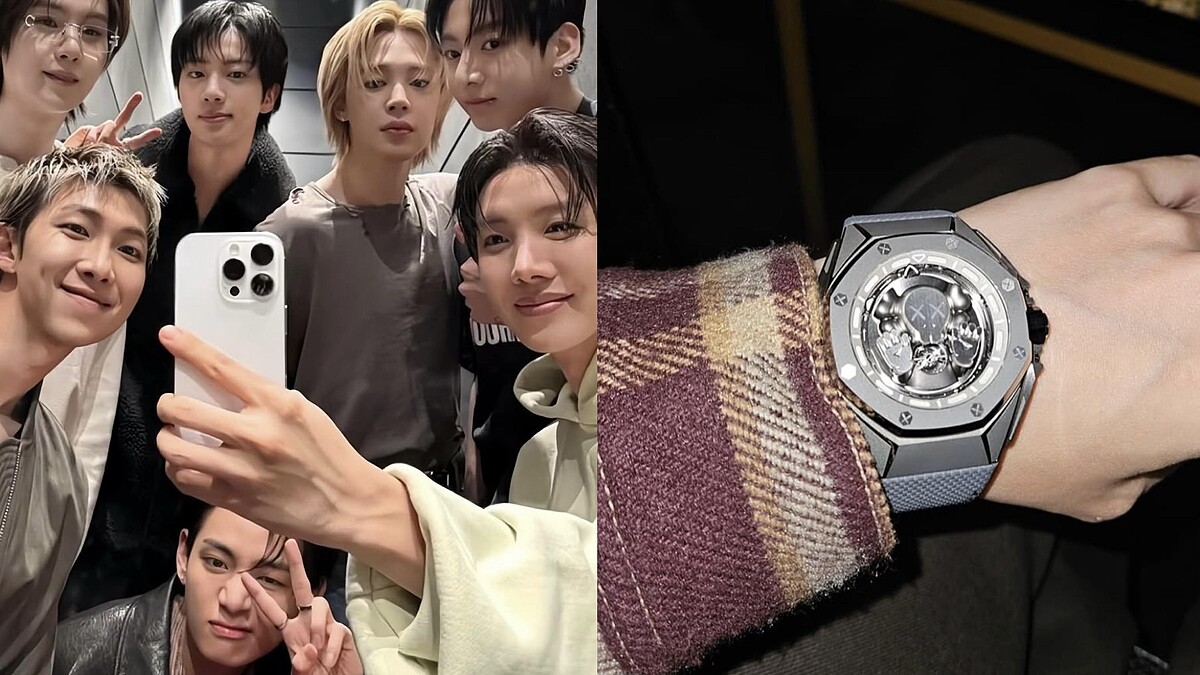 BTS成員7人都是錶控？勞力士、PP、AP、卡地亞等腕錶名單一次公開