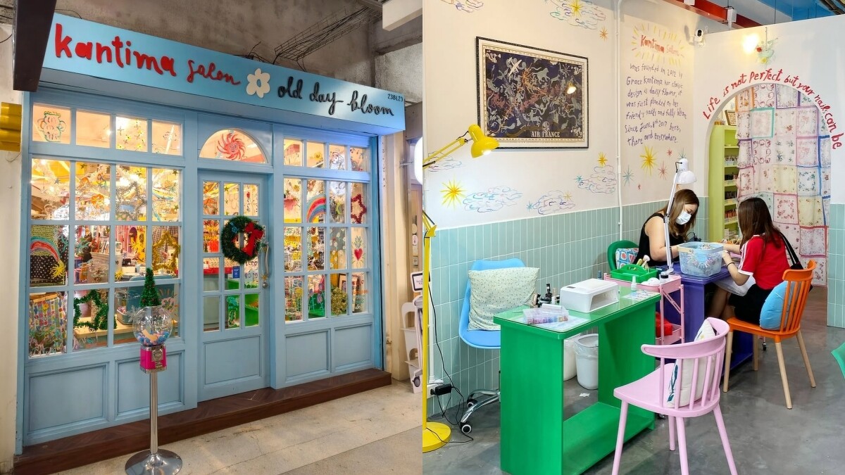 曼谷爆紅美甲店kantimasalon。