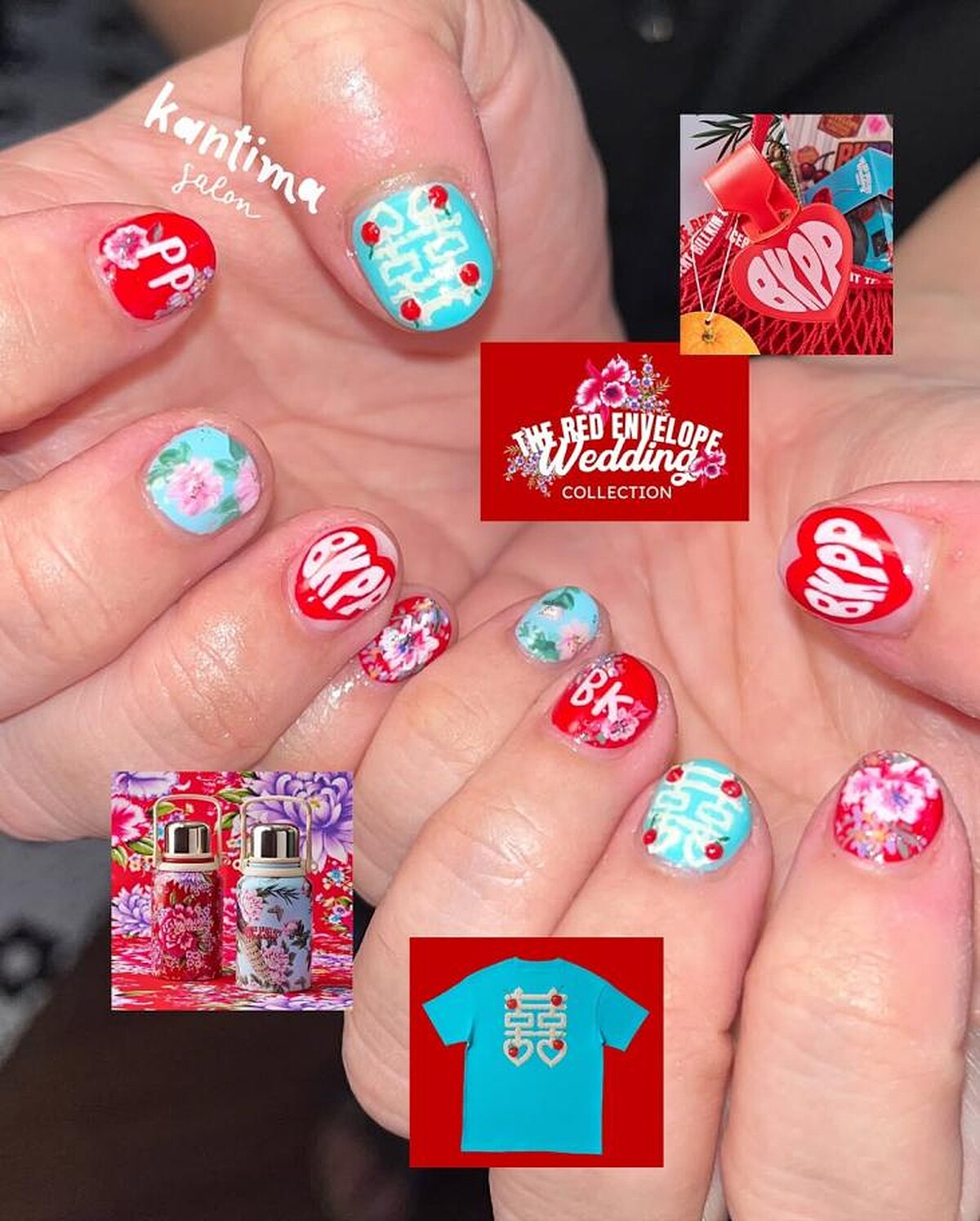 《冥婚鬧泰大》專屬婚禮演唱會美甲。