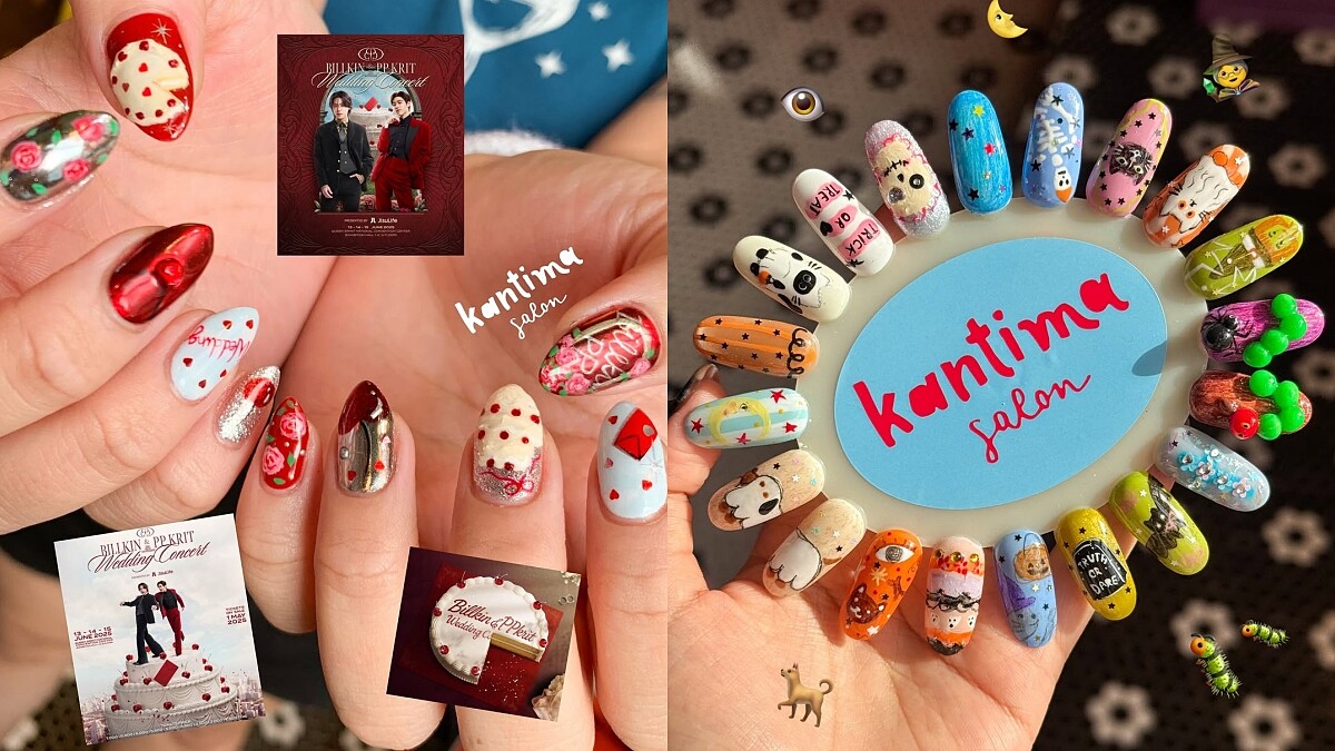 曼谷最紅美甲店是它！Billkin × PP Krit同款CP美甲、泰式多巴胺美甲通通有，每款都想存圖預約