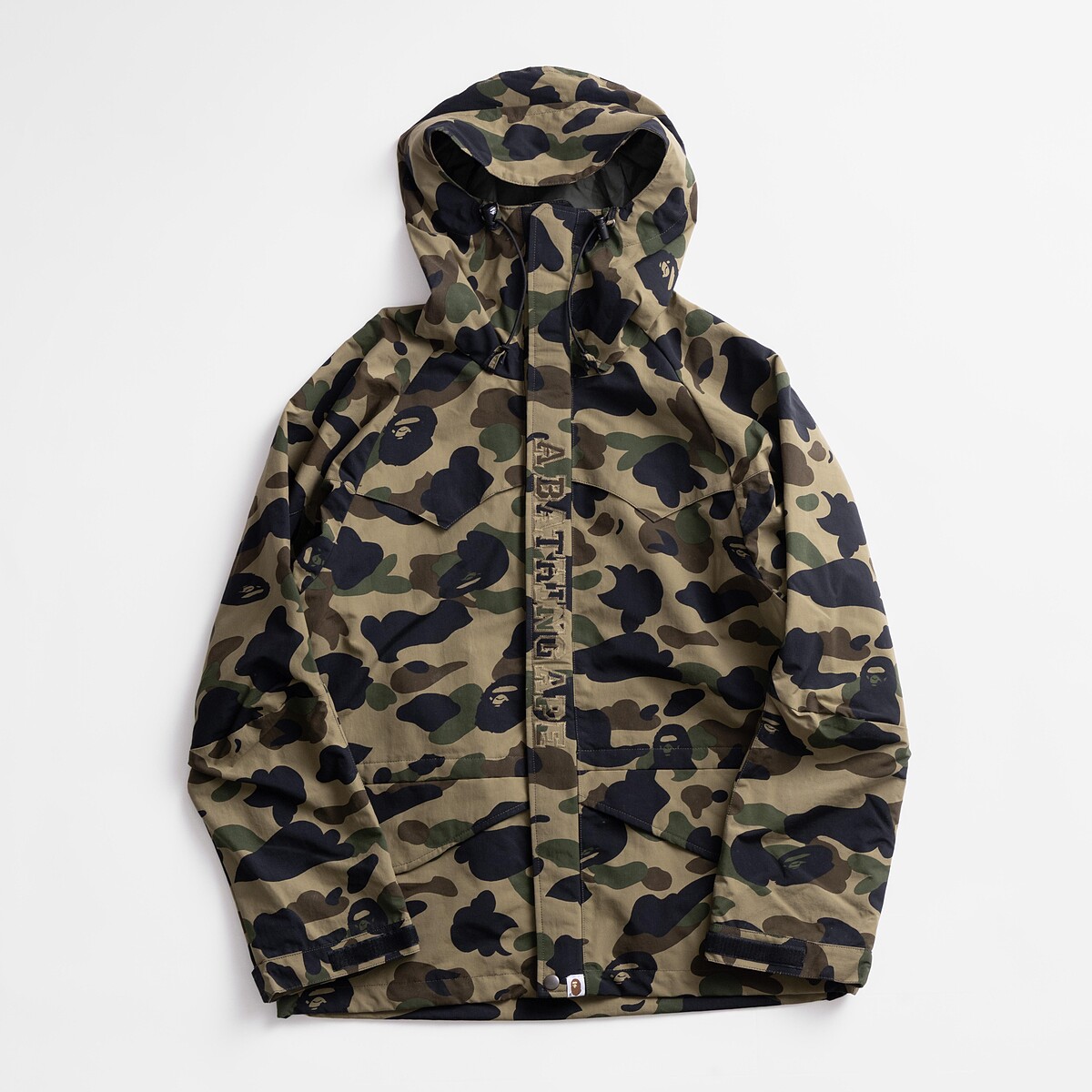 BAPE Camo Jacket, featuring in NIGO: From Japan with Love at the Design Museum. Photo courtesy of NIGO.