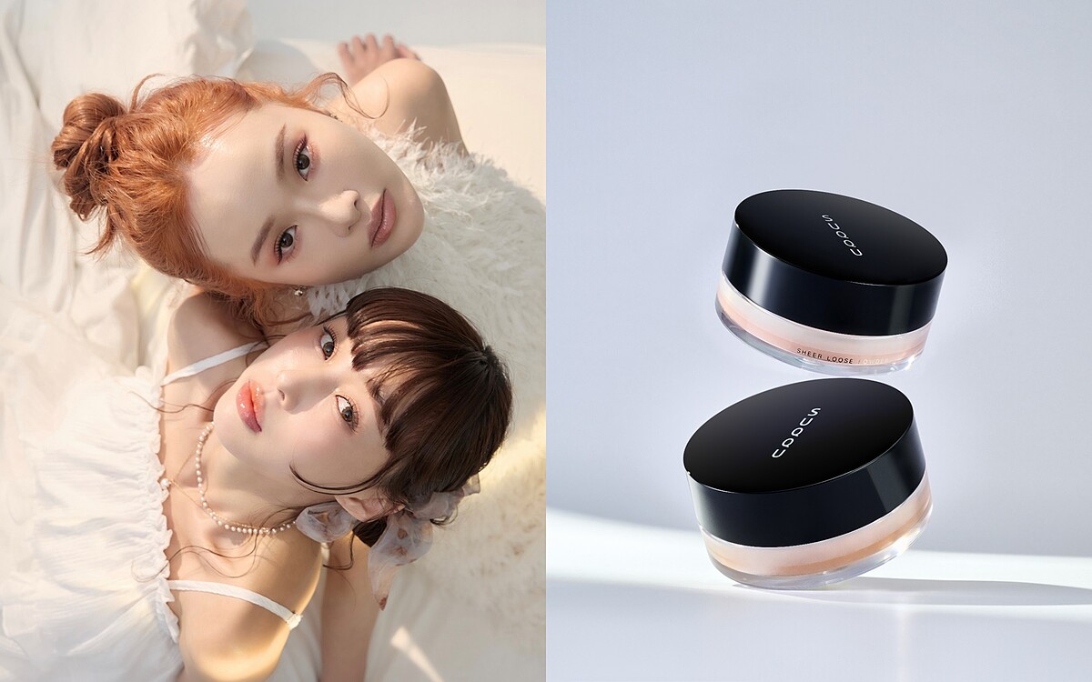 (上)晶采光透蜜粉e 15g NT$2,350、(下)晶采艷澤蜜粉e 15g NT$2,350