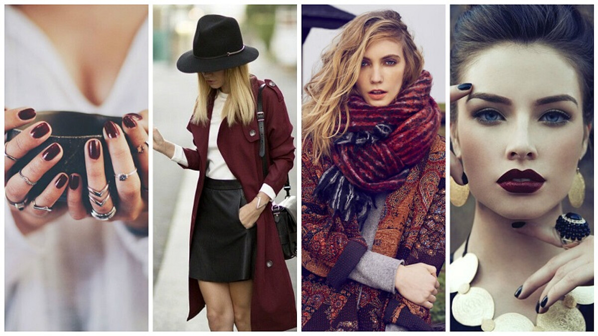 惡之華的致命吸引力！酒紅色外套、裙襬與配件穿搭攻略，秋冬招桃花必看