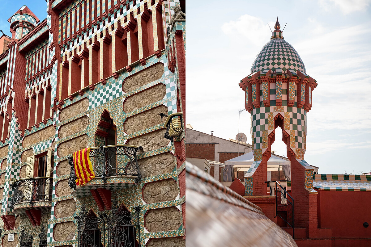 整幢建築可見到歷史主義下的穆德哈爾風格。