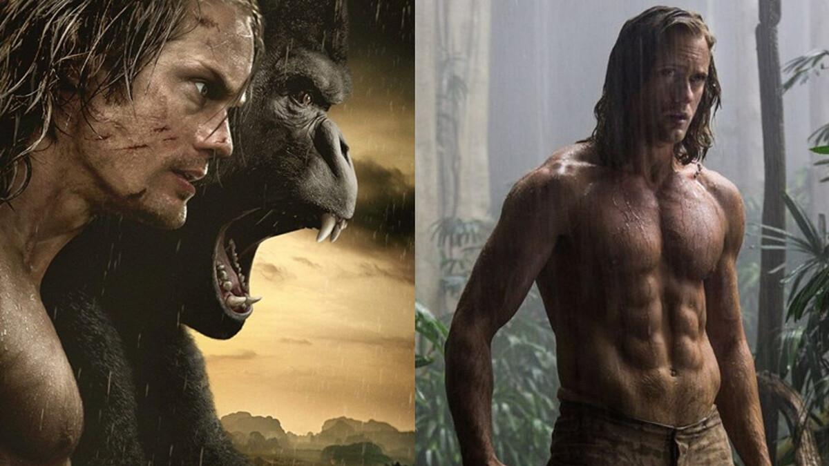 最Man最帥泰山!吸血鬼Alexander Skarsgard攜小丑女瑪格羅比重返叢林《泰山傳奇》