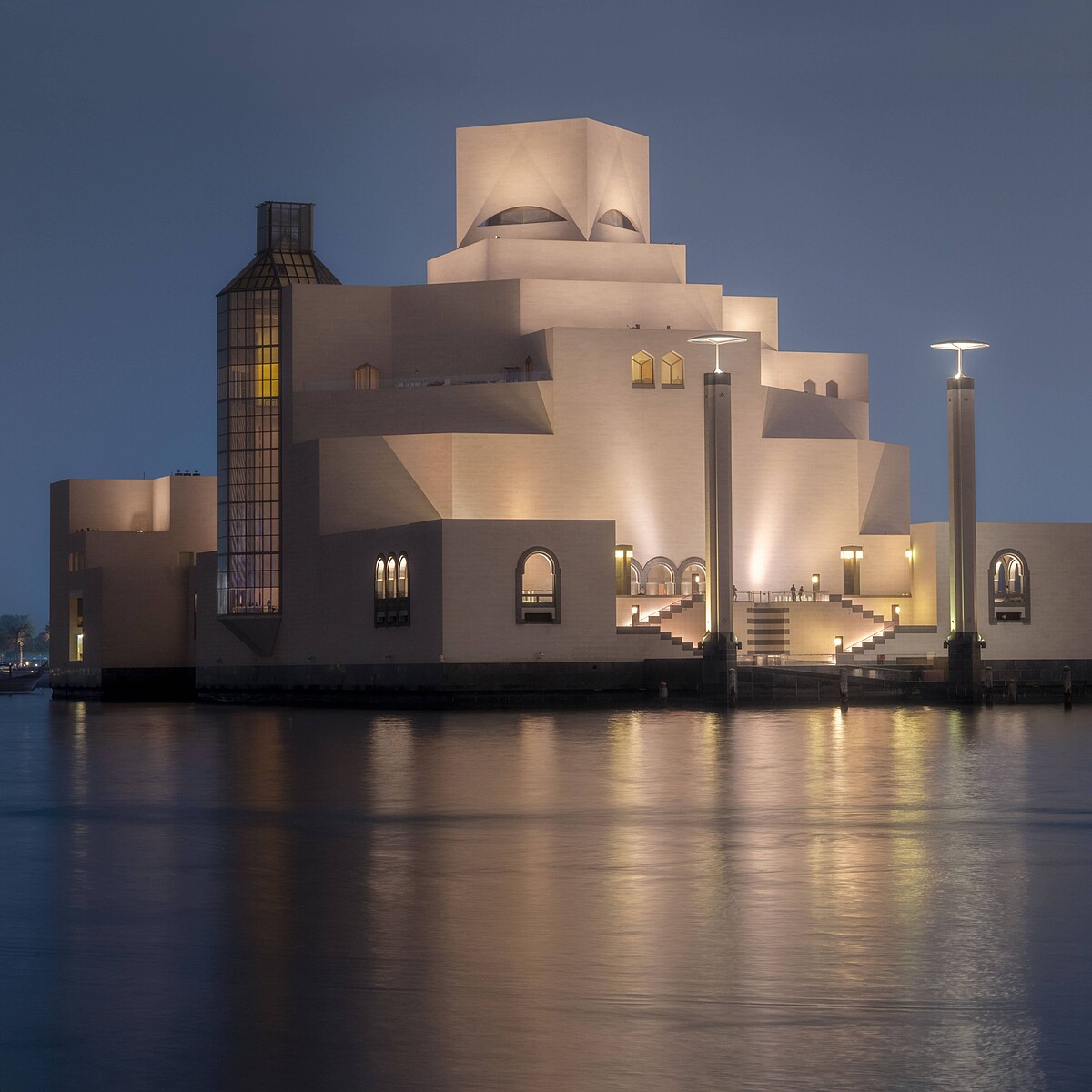 李國民｜快樂頌｜卡達博物館遠景