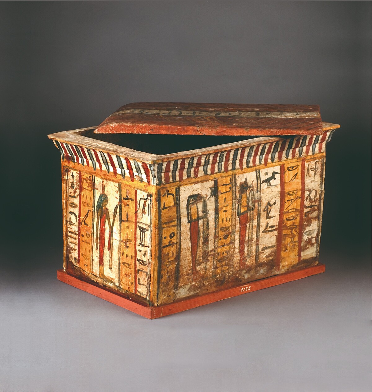 義大利佛羅倫斯國立考古博物館典藏之卡諾皮克箱&copy;Museo Archeologico Nazionale di Firenz