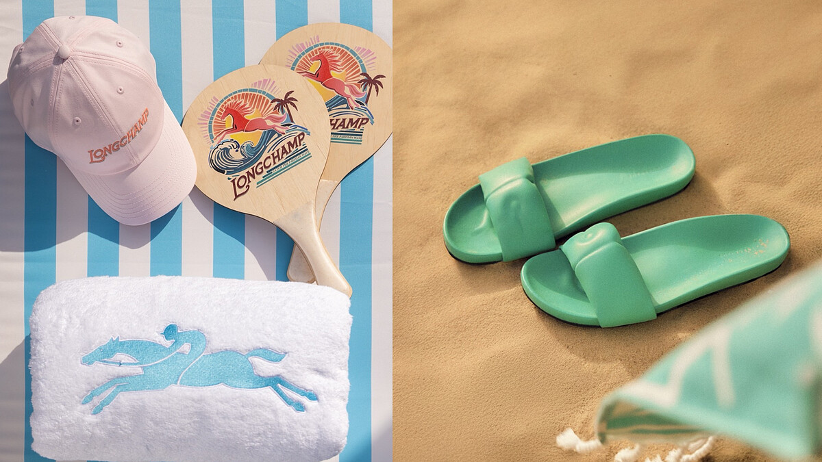 Longchamp把墾丁沙灘變南法！快閃店限時一個月登場，時髦海灘風單品搶先一窺