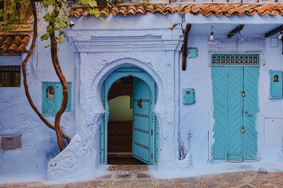 捨夫沙萬（Chefchaouen）。