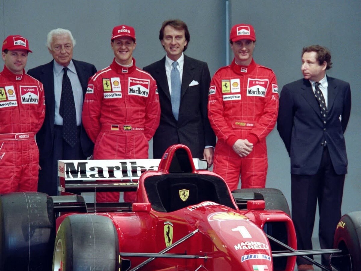 Michael Schumacher 加入法拉利，讓這個傳奇車隊再次偉大。