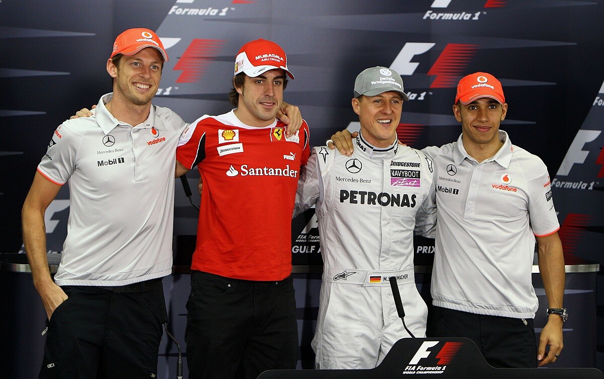 Fernando Alonso 成為終結車神 Michael Schumacher 連霸歲月的新王者。