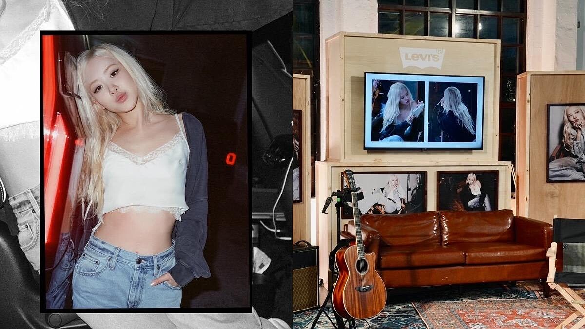 Levi’s快閃活動帶你看Rosé幕後故事：同款蕾絲背心、牛仔褲都能買到，體驗還有小卡可以抽！