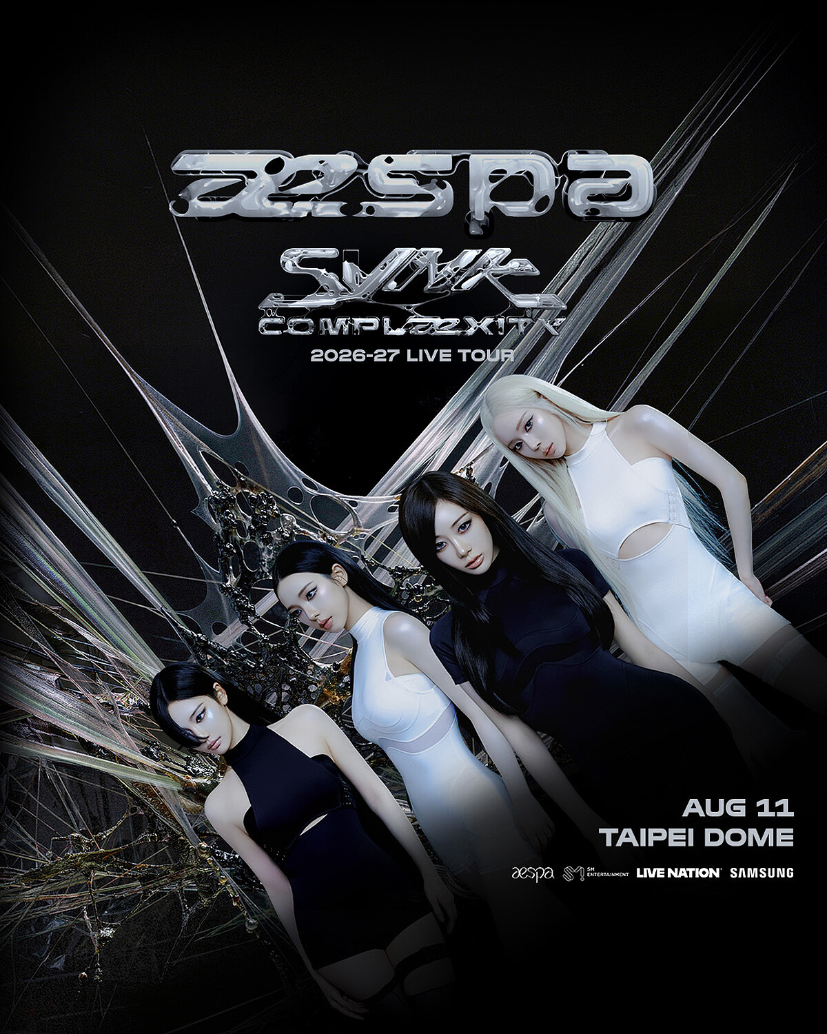 aespa台北大巨蛋演唱會 Photo / Live Nation Taiwan 理想國﻿