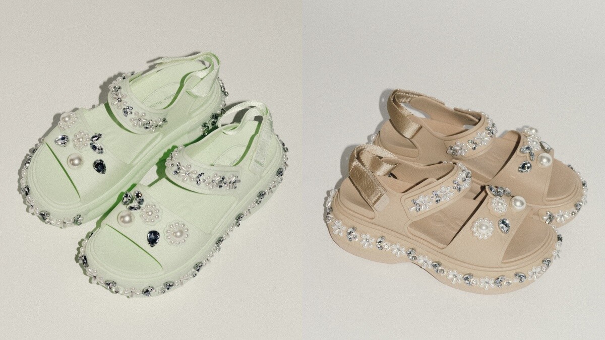 Simone Rocha x Crocs Soho涼鞋，NT$8,000