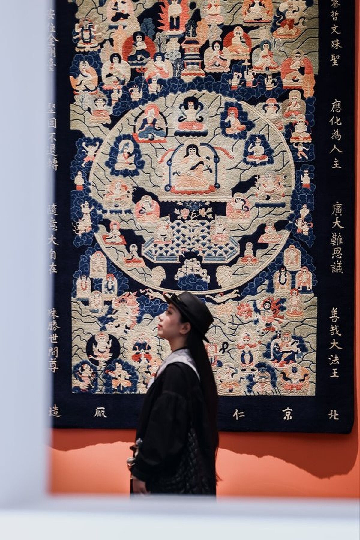 《清高宗坐禪圖》